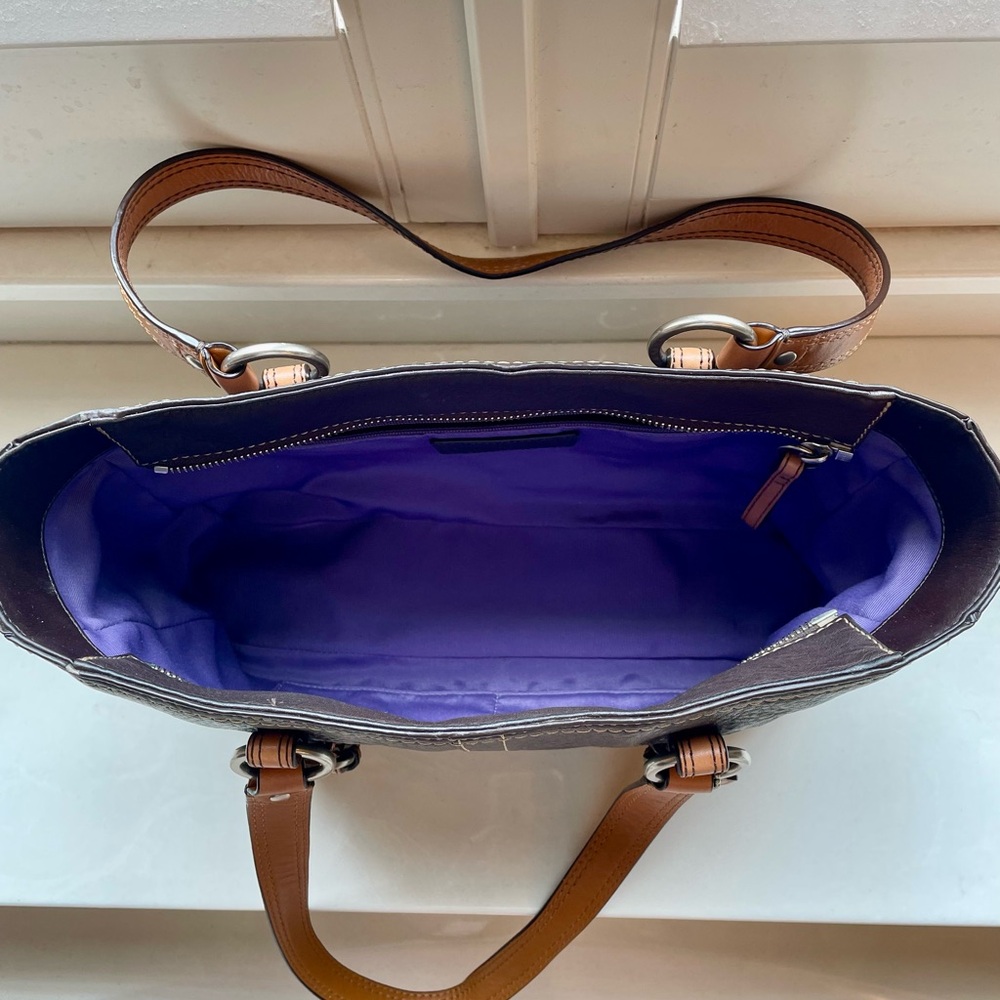 Coach Chelsea EUC Shoulder Tote Bag - Picture 8 of 12